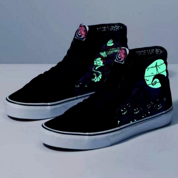 vans nightmare before christmas glow in the dark
